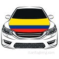 Bandiera della Repubblica di Colombia cappuccio bandiera 3.3X5FT copertura per cofano auto